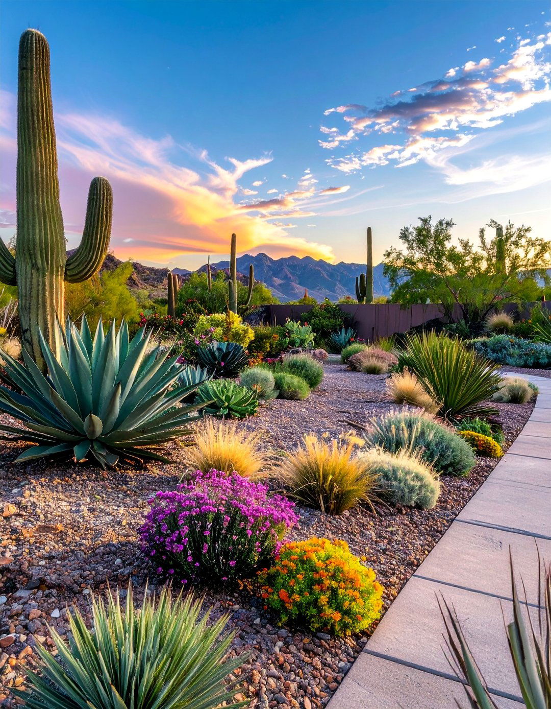 Xeriscaping Garden Ground Cover - 30 Decomposed Granite Landscaping Ideas for Your Yard
