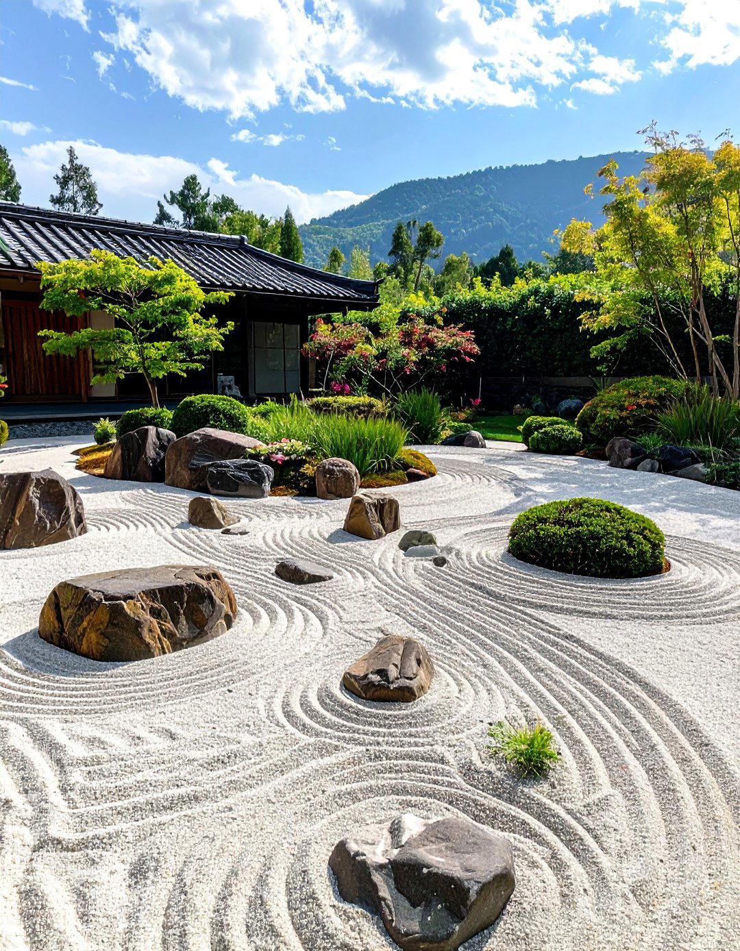 Zen Garden Meditation Areas - 25 Down Sloped Backyard Ideas for Unique Landscaping