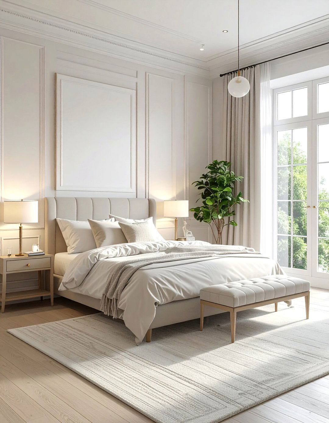 A Chill Aesthetic Room Grounded by a Neutral Color Foundation - 25 Chill Aesthetic Room Ideas for a Relaxing Ambiance