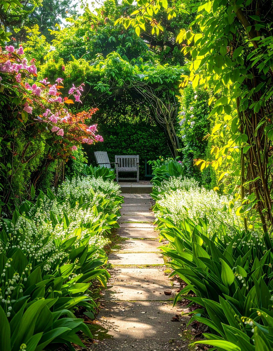 A Fragrant Shady Garden - 20 Shady Garden Ideas for Lush, Cool Retreats