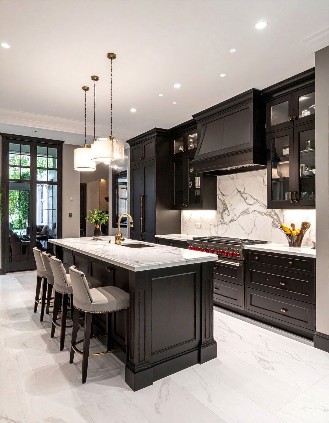 A Functional and Elegant Butlers Pantry - 30 Traditional Interior Design Ideas for Timeless Homes