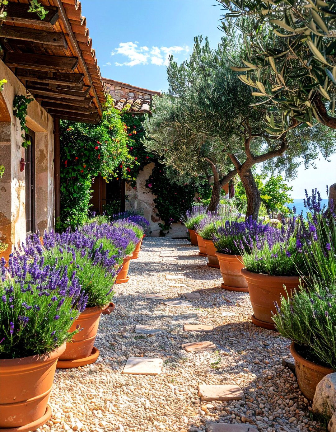 A Mediterranean Sensory Garden - 25 Sensory Garden Ideas to Stimulate the Senses