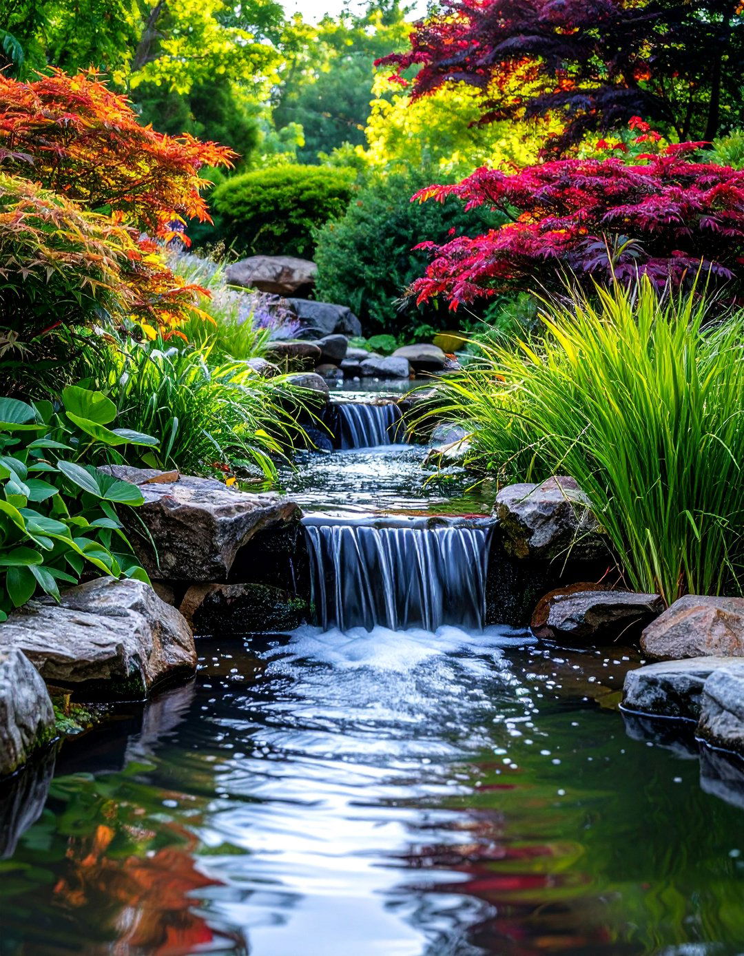 A Shady Garden Water Feature - 20 Shady Garden Ideas for Lush, Cool Retreats