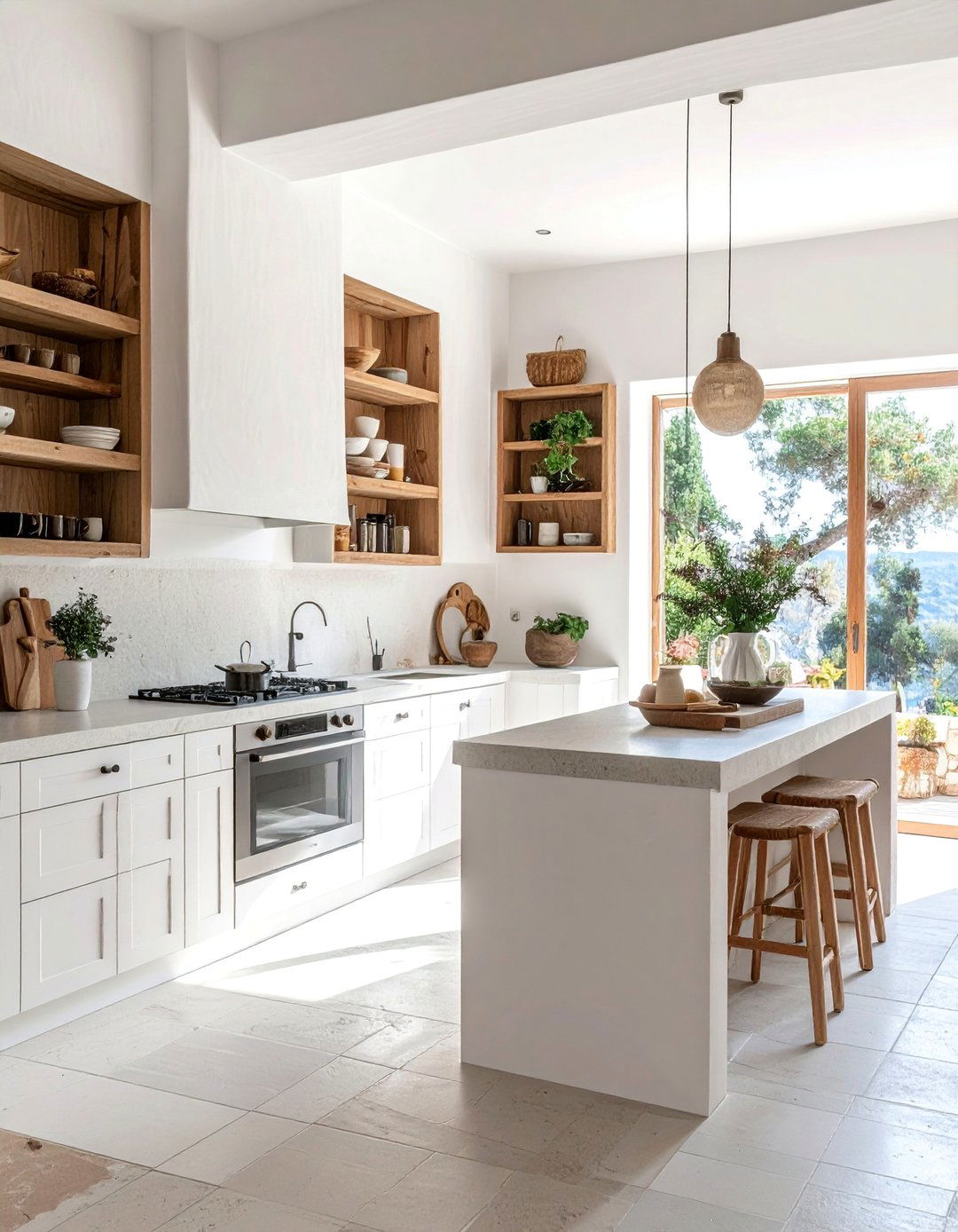 A Simple Open Plan Kitchen