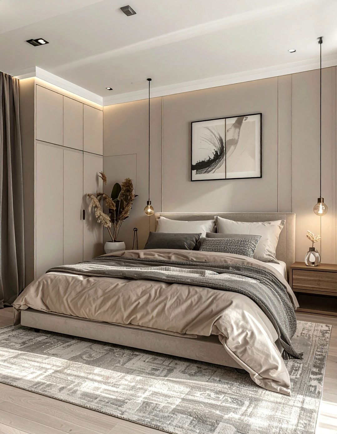 A Soothing Neutral Color Palette - 40 Cozy Bedroom Ideas for a Relaxing Retreat