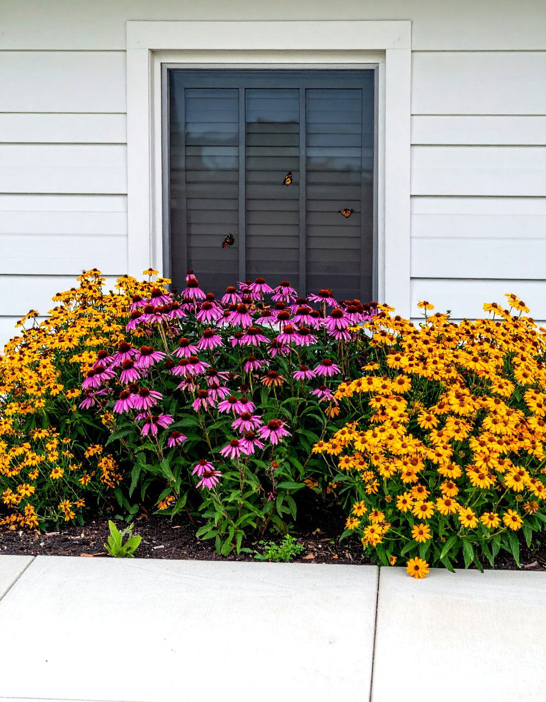A Themed Butterfly Garden Design - 40 Small Front Yard Landscaping Ideas to Boost Curb Appeal