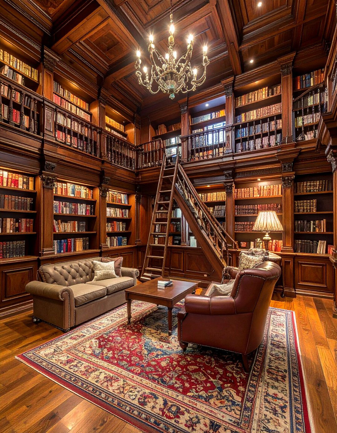 A Wood Paneled Library or Study - 30 Traditional Interior Design Ideas for Timeless Homes