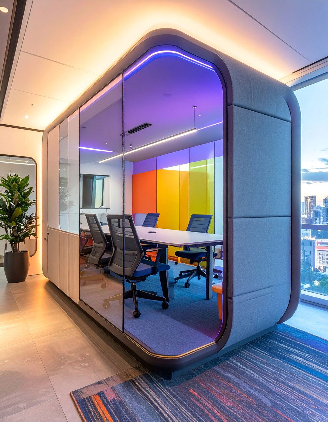 Acoustic Pod Conference Room Design - 25 Conference Room Design Ideas and Inspiration for Work