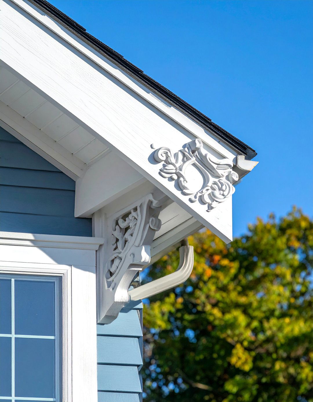 Add Decorative Gable Brackets and Vents - 30 Exterior Home Remodeling and Renovation Ideas