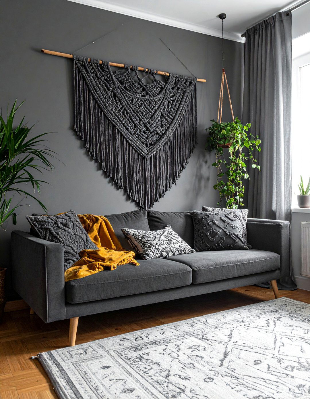Adding Texture with Macrame and Fiber Art - 30 Whimsigoth Decor Ideas to Enchant Your Space