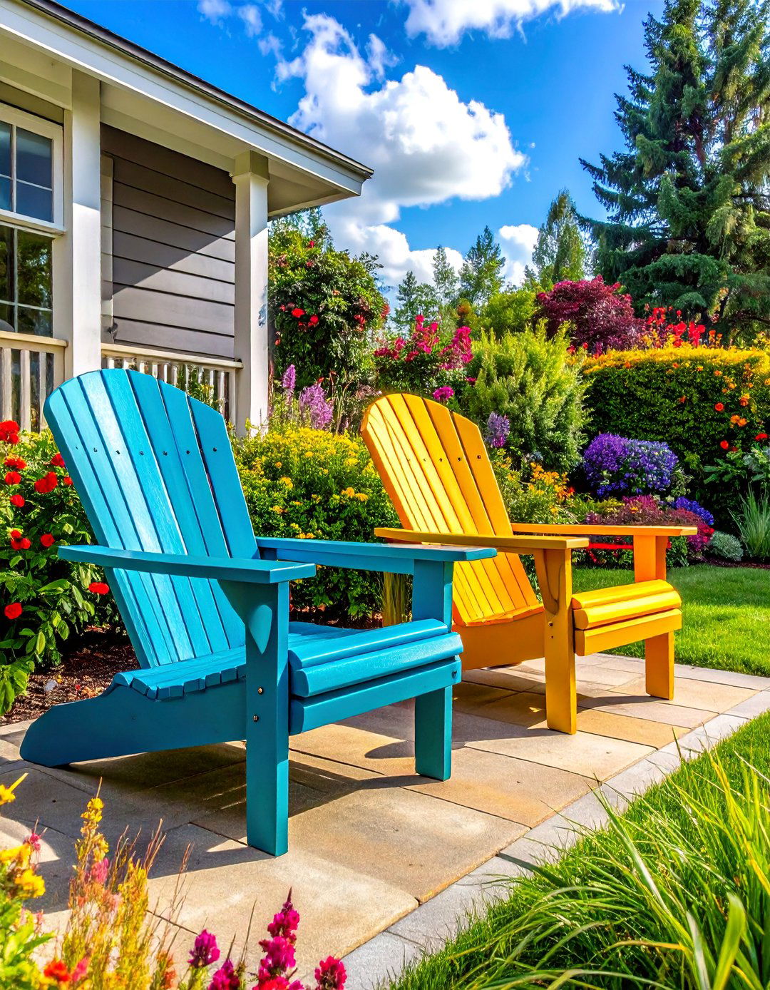 Adirondack Classic - 40 Cozy Outdoor Seating Ideas for Your Backyard