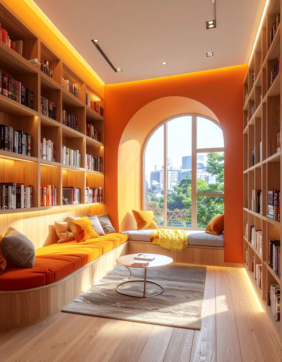 Alcove Book Nook - 40 Window Seat Ideas for a Cozy and Functional Space