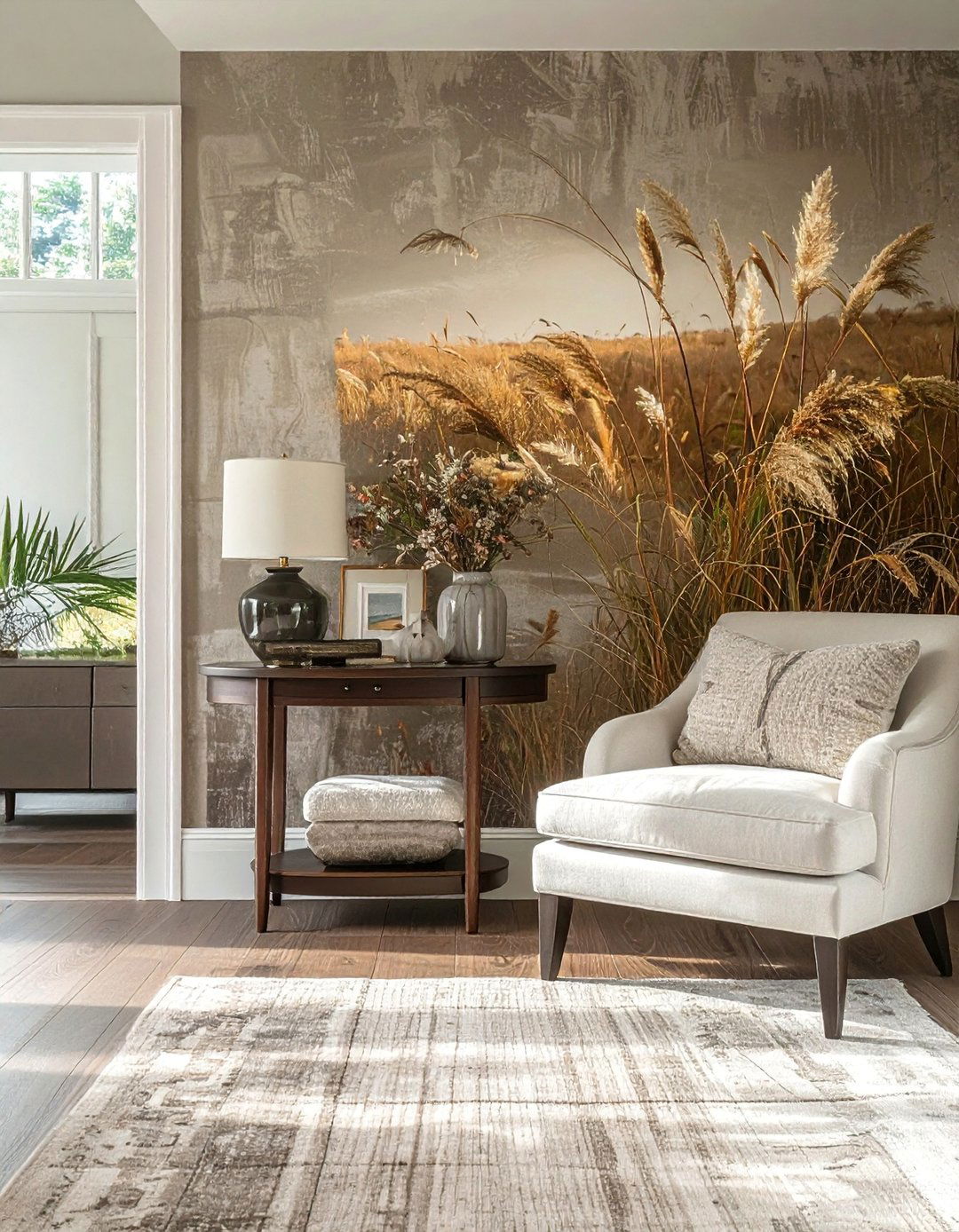 Apply Textured Wallpaper - 40 Home Decor Ideas to Refresh Your Living Space