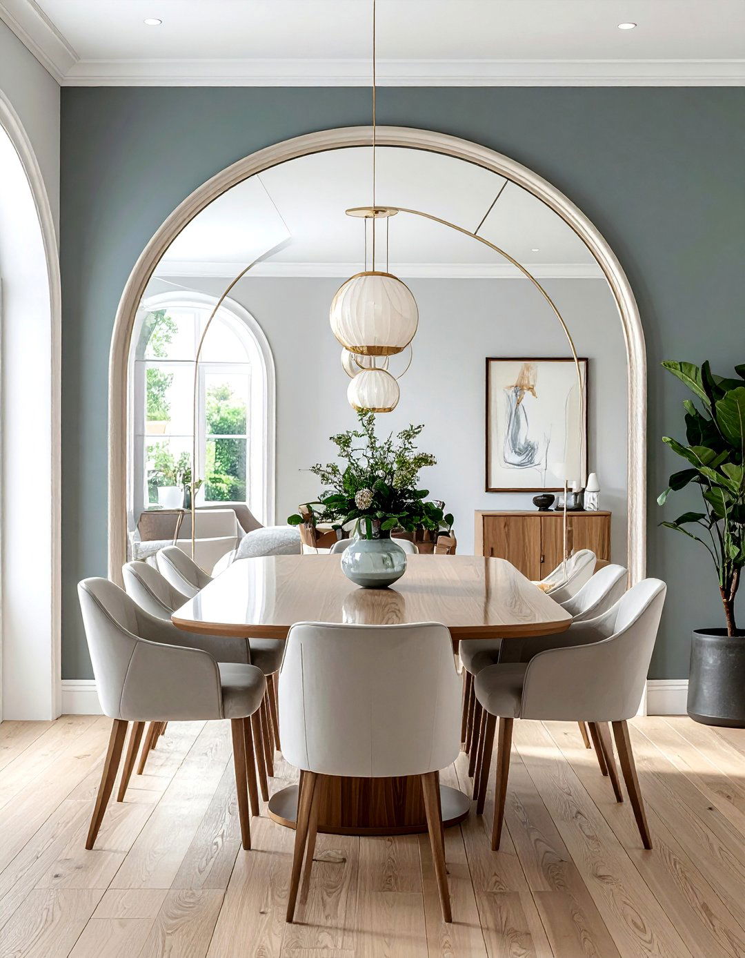 Arched Dining Room Mirror - 25 Dining Room Mirror Ideas to Reflect Your Style