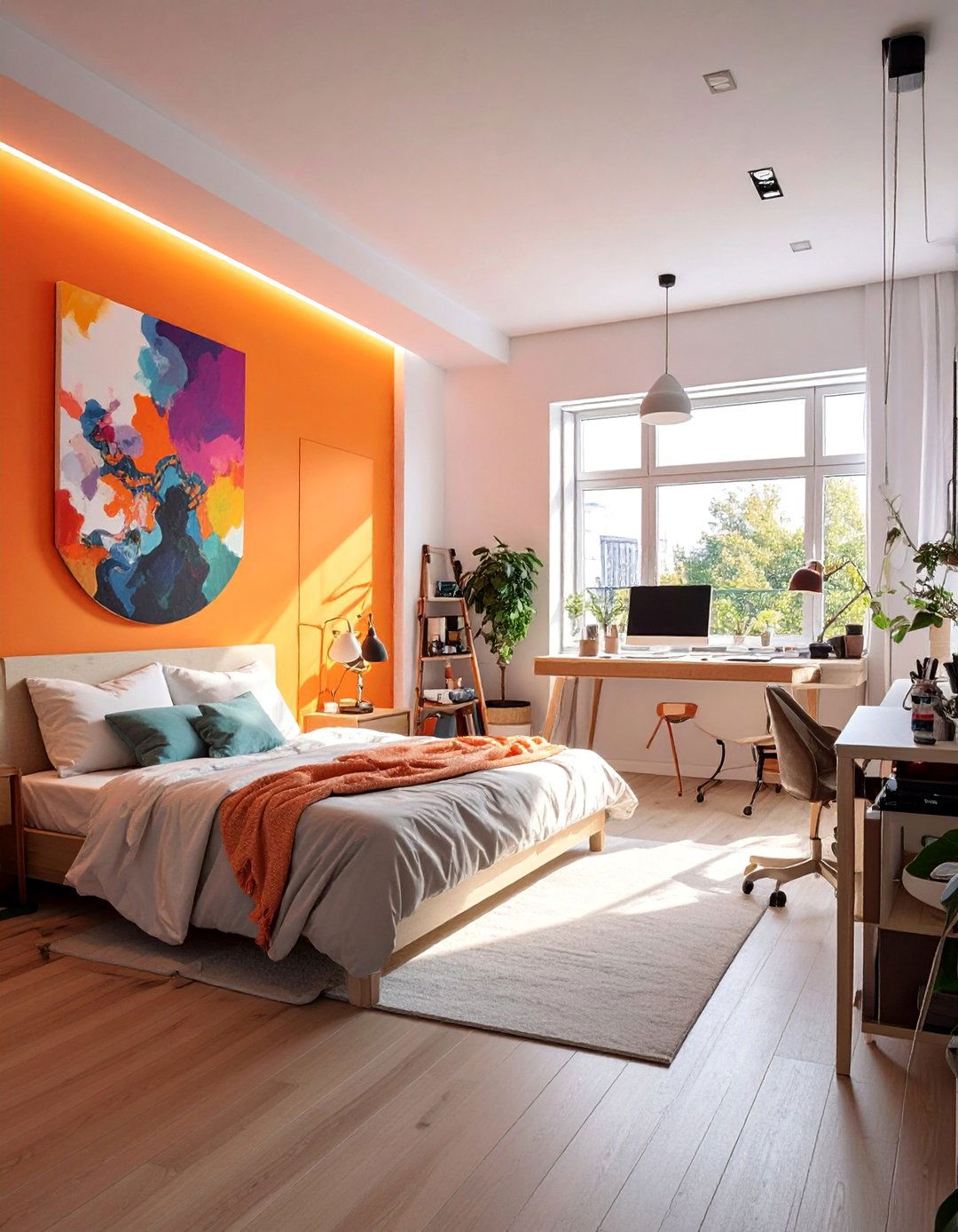 Artist Studio Bedroom Setup - 40 Bedroom Office Ideas for a Productive Space