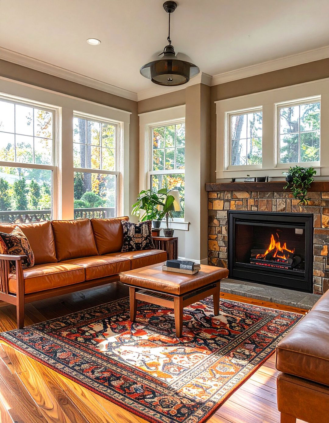 Arts and Crafts Bungalow - 35 Three Season Porch Ideas for Year-Round Comfort