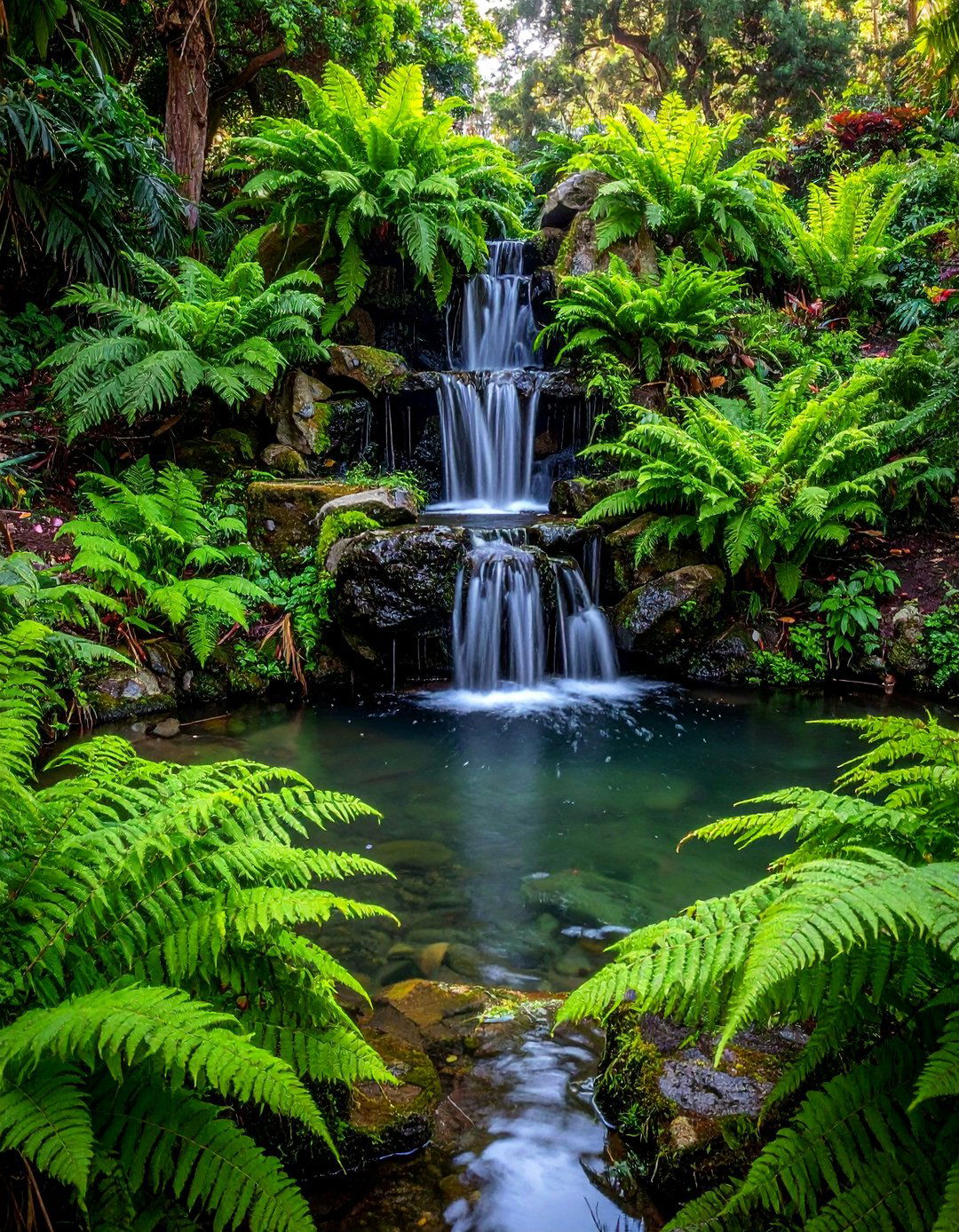 Auditory Water Feature Sensory Garden - 25 Sensory Garden Ideas to Stimulate the Senses