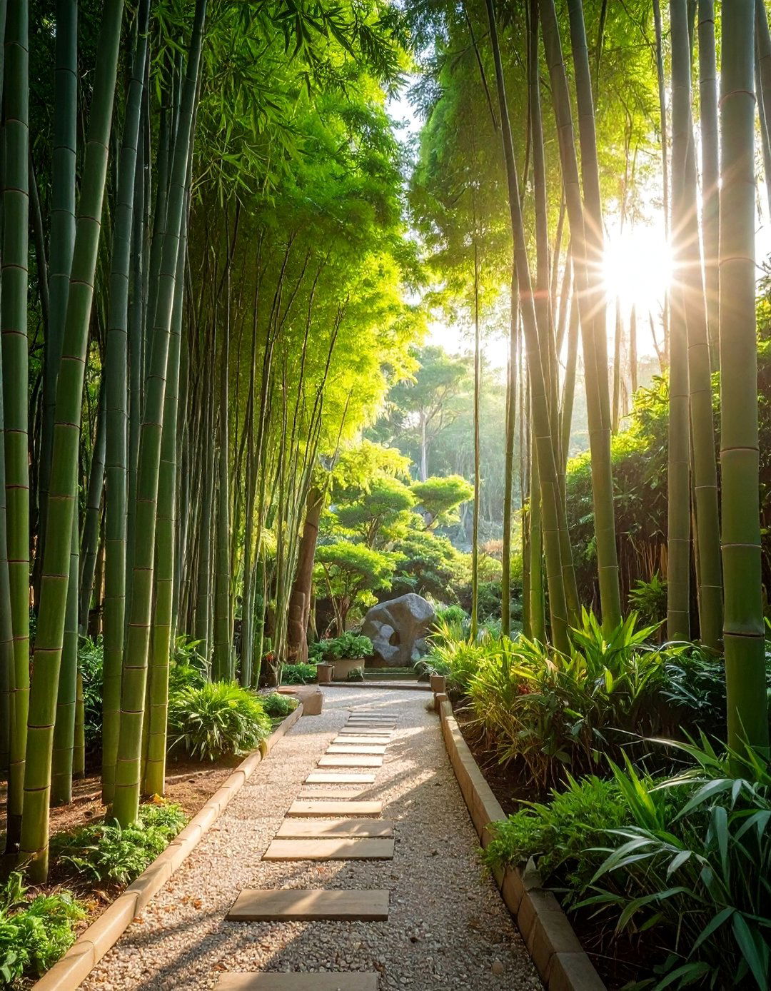 Bamboo Grove Sensory Garden - 25 Sensory Garden Ideas to Stimulate the Senses