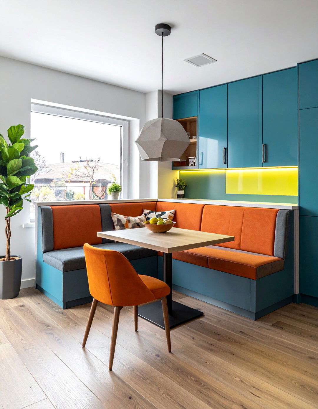 Banquette Corner Storage Cabinet - 40 Banquette Seating Ideas for Stylish Dining