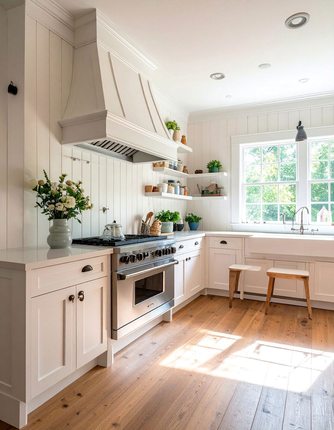 Beadboard Paneling on Walls or Ceilings - 40 Kitchen Decor Ideas to Refresh Your Cooking Space