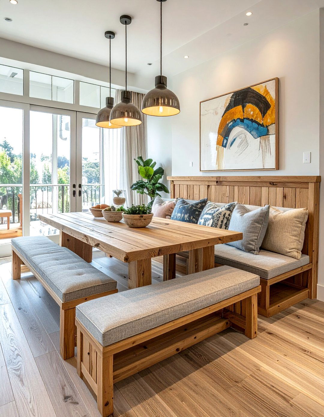 Bench Seating Dining Room - 20 Casual Dining Room Ideas for Everyday Comfort