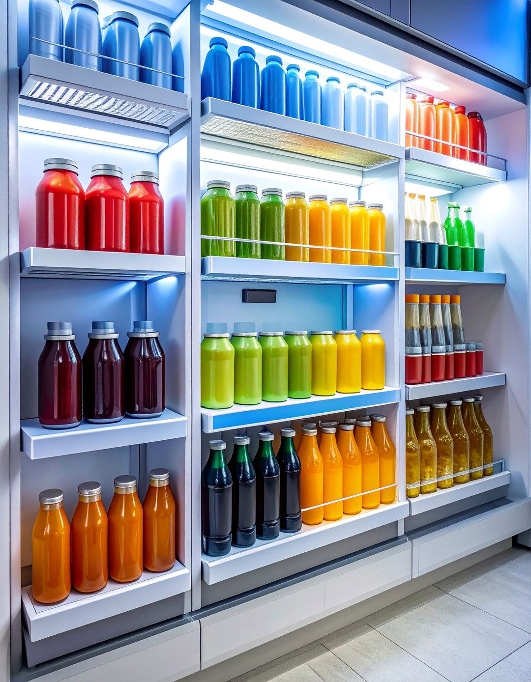 Beverage Organization Stations - 20 Refrigerator Organization Ideas for a Tidy Kitchen