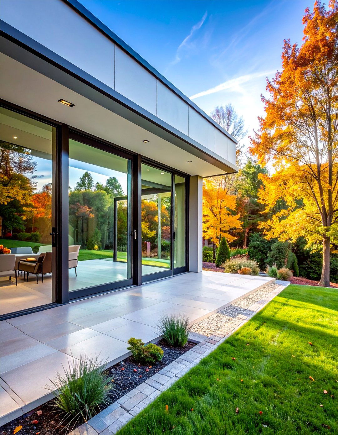 Bi Fold Glass Door System - 40 Glass Porch Design Ideas to Brighten Your Home