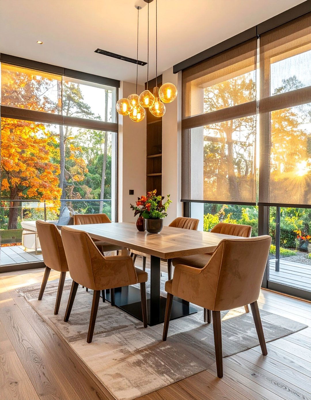 Blackout Panels for Light Control - 25 Dining Room Window Ideas for a Bright and Airy Space