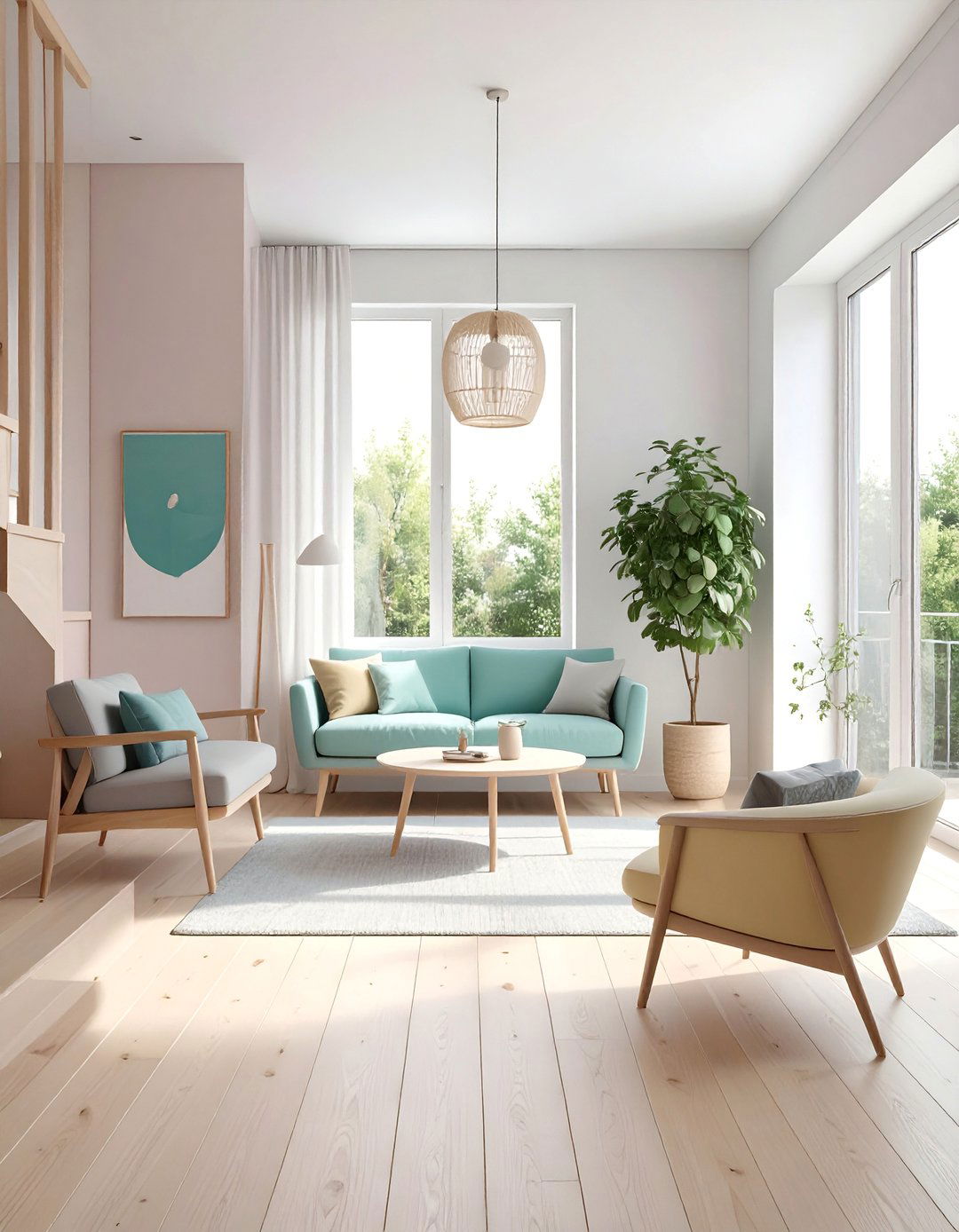 Bleached Birch Wood Floor - 30 Wood Floor Colors to Transform Your Home