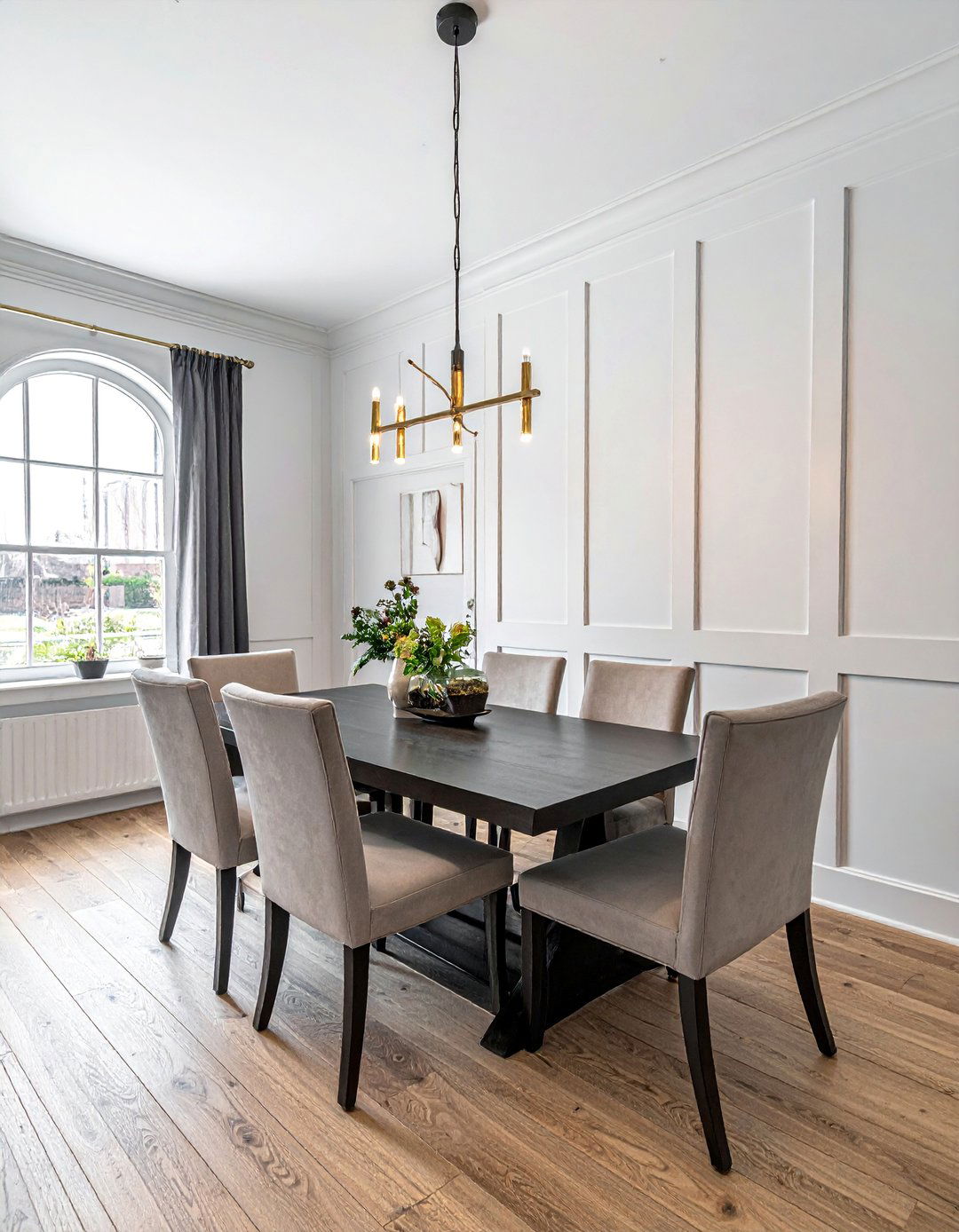 Board and Batten Vertical Drama - 25 Dining Room Wall Paneling Ideas to Elevate Your Space