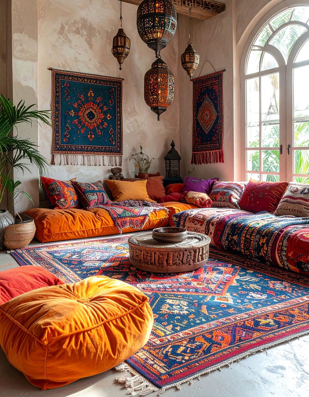 Bohemian Layered Retreat - 15 Cozy Snug Room Ideas for Relaxing at Home
