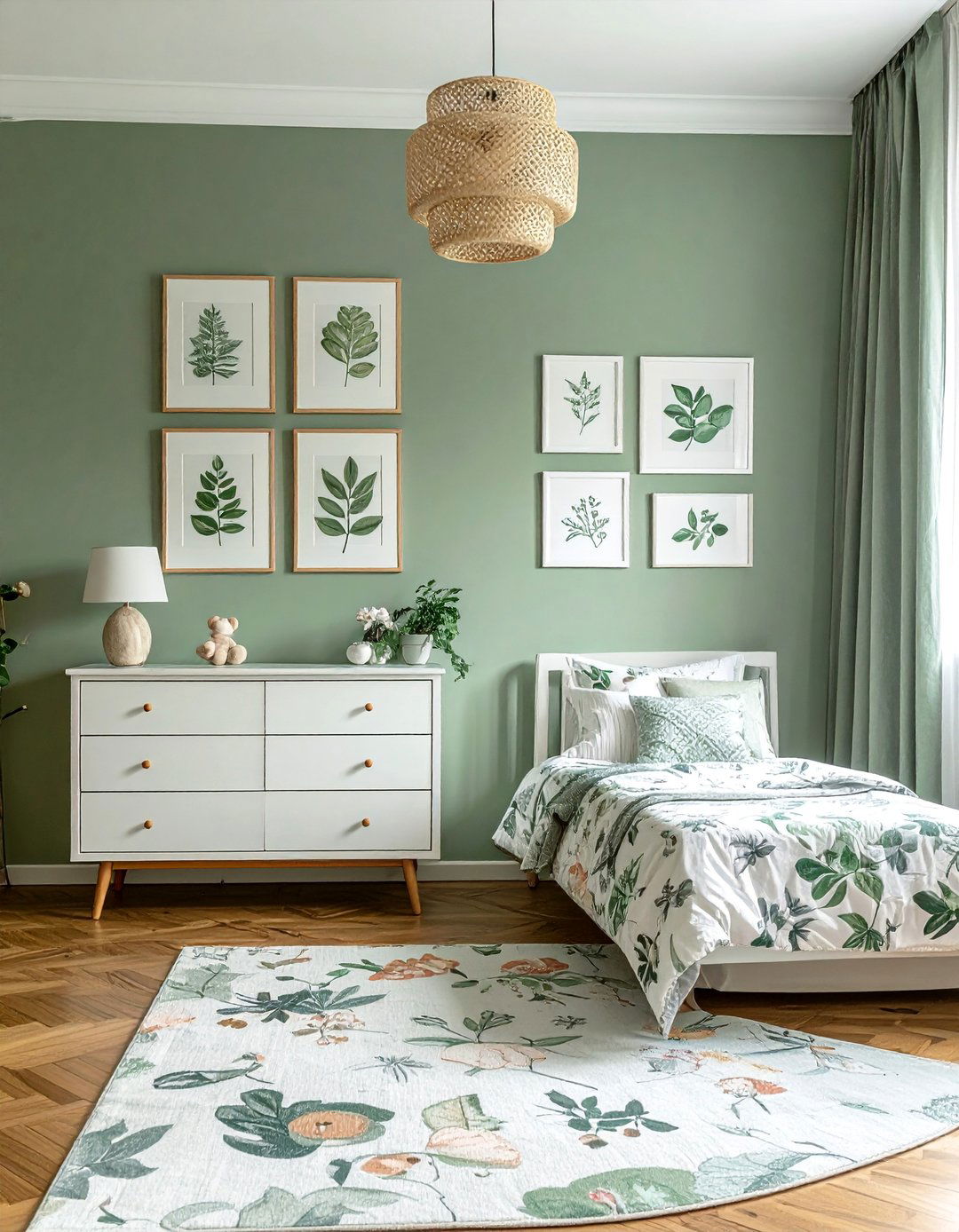 Botanical Prints Themed Nursery