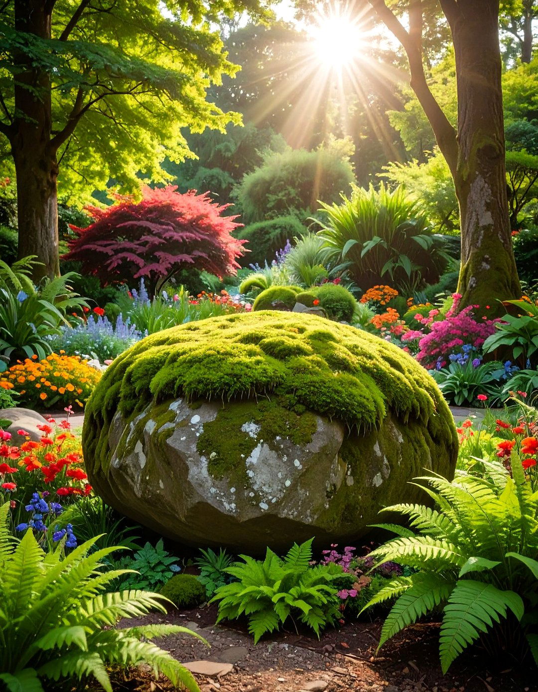 Boulder Accents - 30 Rustic Landscaping Ideas to Transform Your Outdoor Space