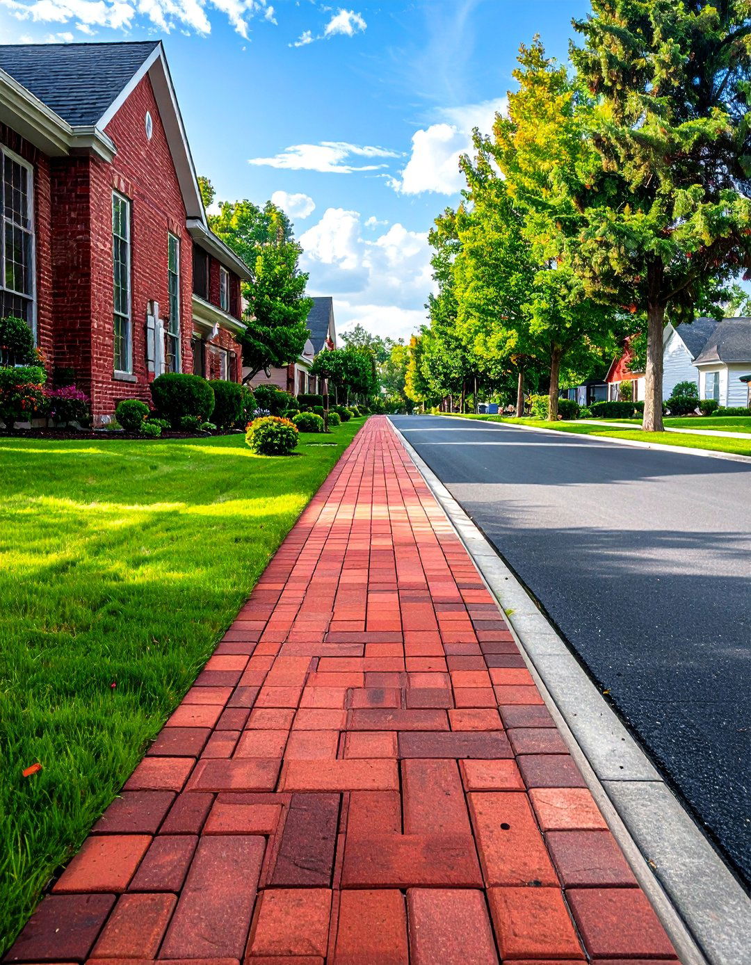 Brick Paver Borders - 30 Driveway Edging Ideas to Enhance Your Curb Appeal