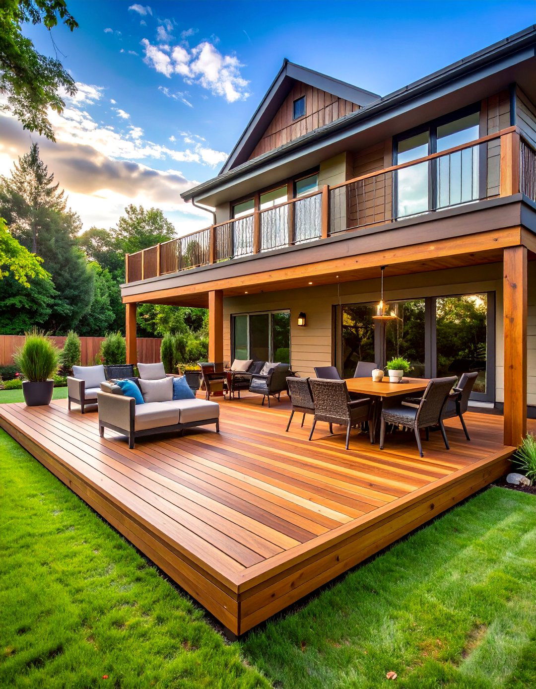 Build a Backyard Deck for Outdoor Living - 30 Exterior Home Remodeling and Renovation Ideas