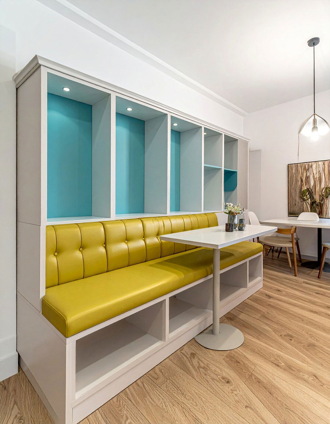 Built in Banquette Drawer Storage - 40 Banquette Seating Ideas for Stylish Dining