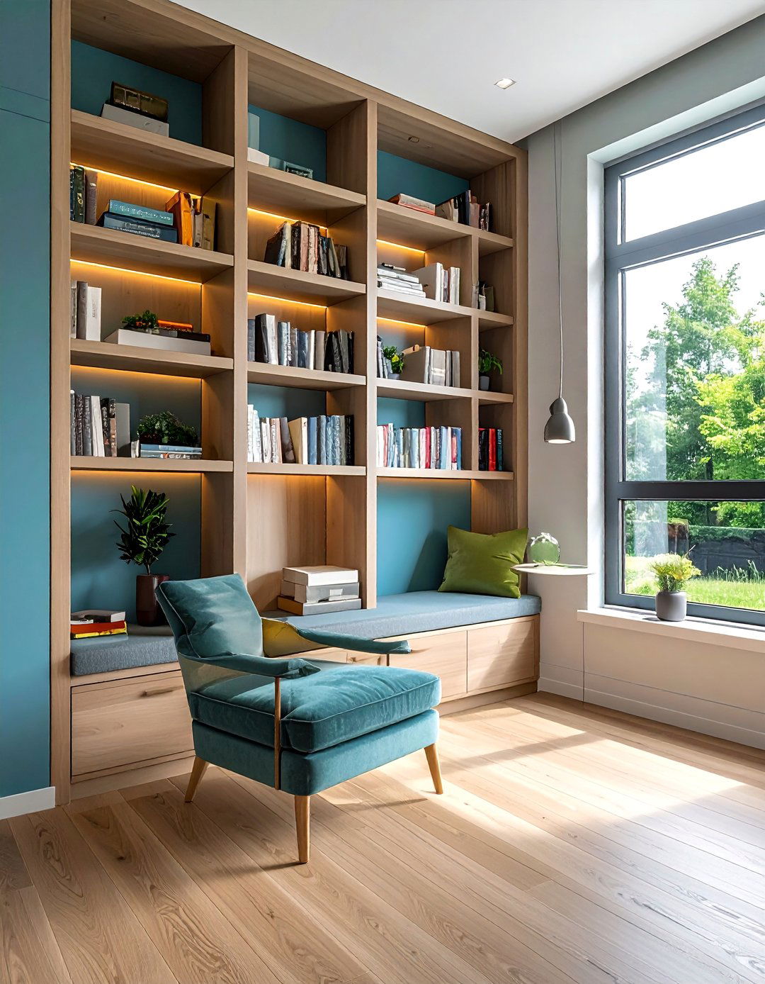 Built in Storage Reading Alcove - 15 Cozy Snug Room Ideas for Relaxing at Home