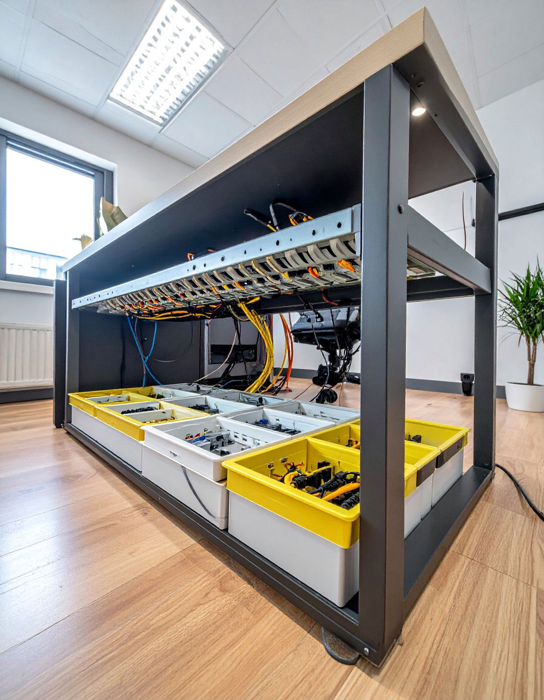 Cable Management Systems - 20 Office Storage Ideas to Maximize Your Workspace