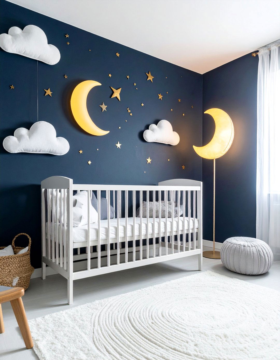 Celestial Starry Night Nursery - 40 Adorable Nursery Ideas for Your Baby's Room