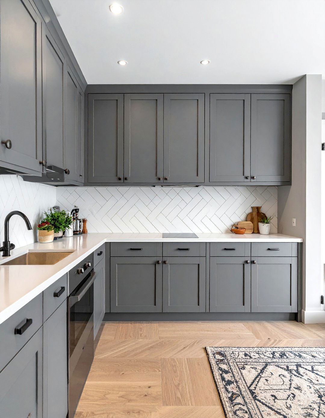 Chevron Shiplap Backsplash Design - 30 Shiplap Backsplash Ideas for Your Kitchen Makeover