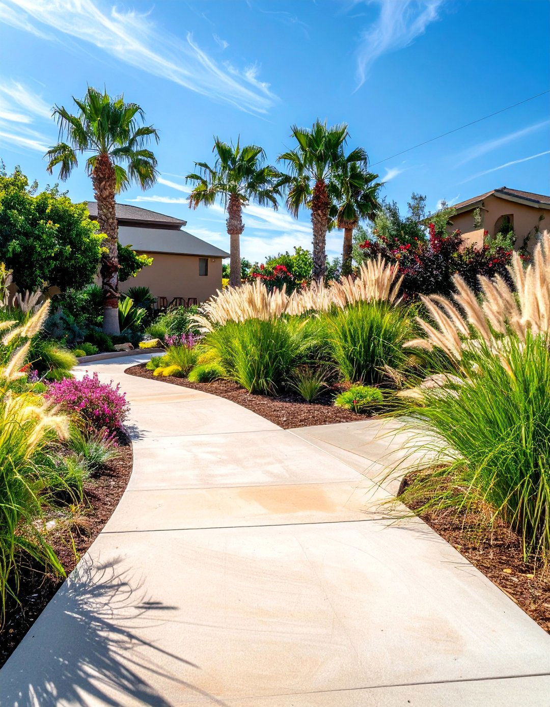 Childrens Discovery Palm Playground - 30 Front Yard Palm Tree Landscape Design Ideas