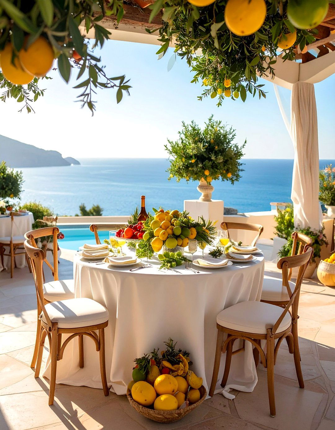 Citrus and Fresh Herb Accents - 30 Wedding Table Decoration Ideas for a Dreamy Setup