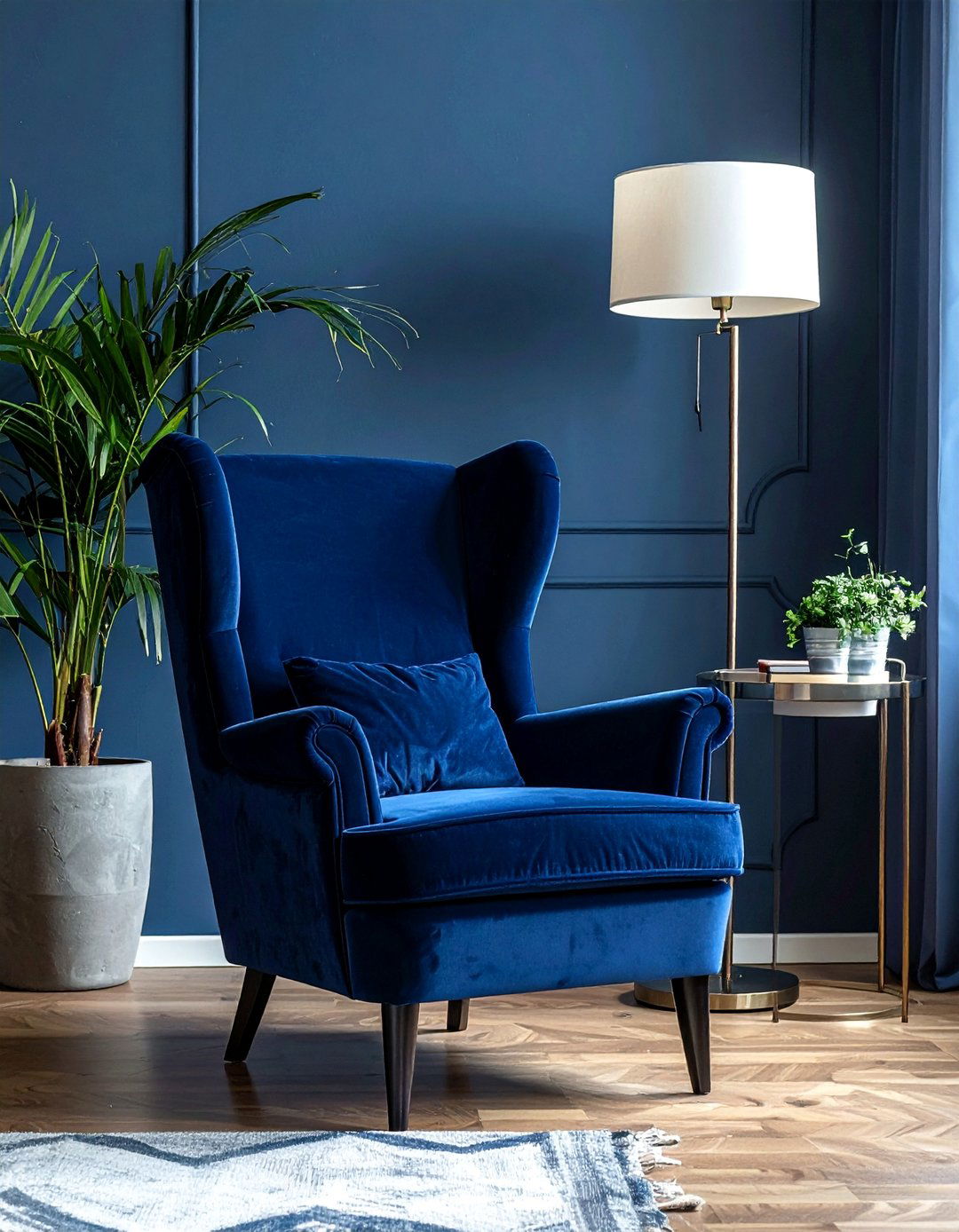 Classic Armchairs with Modern Upholstery - 40 Transitional Living Room Ideas for Modern Homes