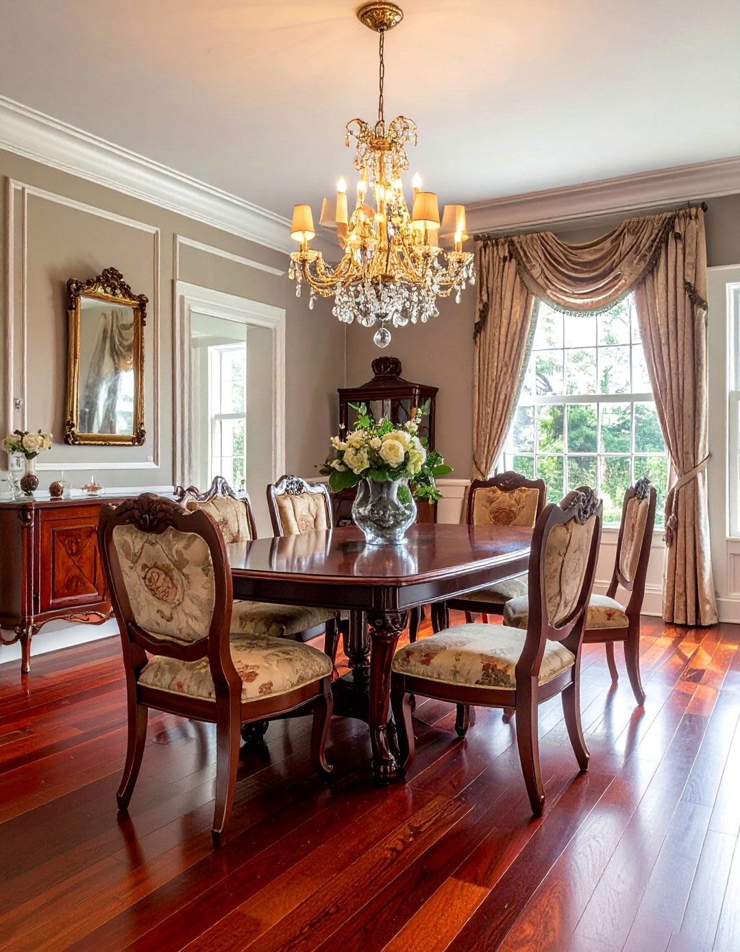 Classic Cherry Wood Floor - 30 Wood Floor Colors to Transform Your Home