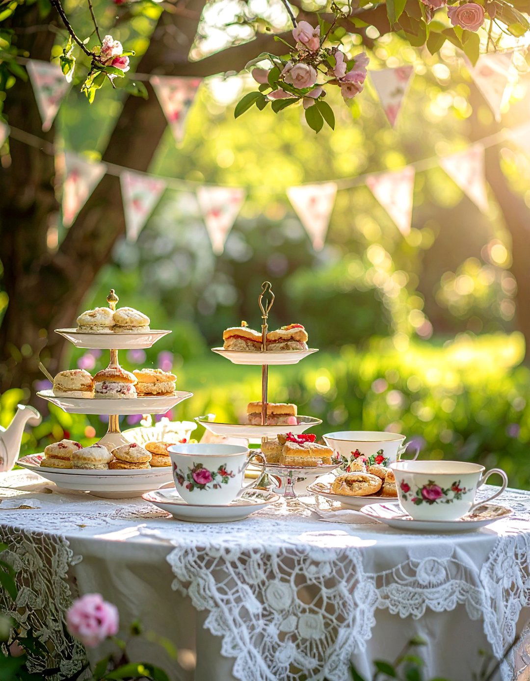 Classic English Tea Garden Party - 30 Garden Party Ideas for a Memorable Outdoor Event