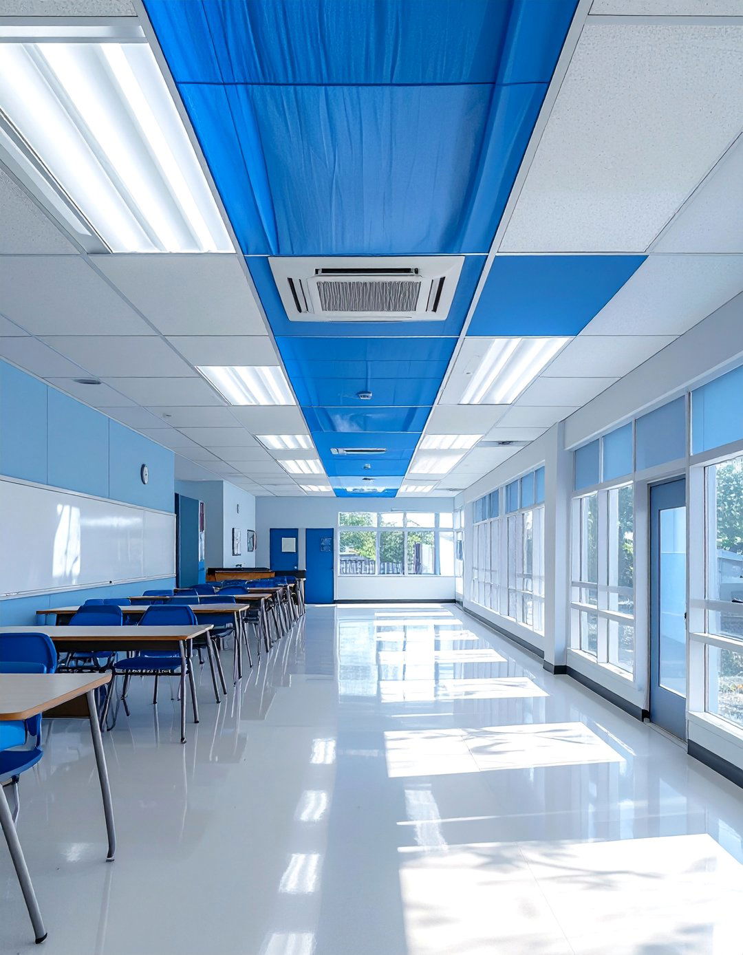 Classroom Lighting with Fluorescent Light Filters - 15 Classroom Lighting Ideas for a Bright and Productive Environment