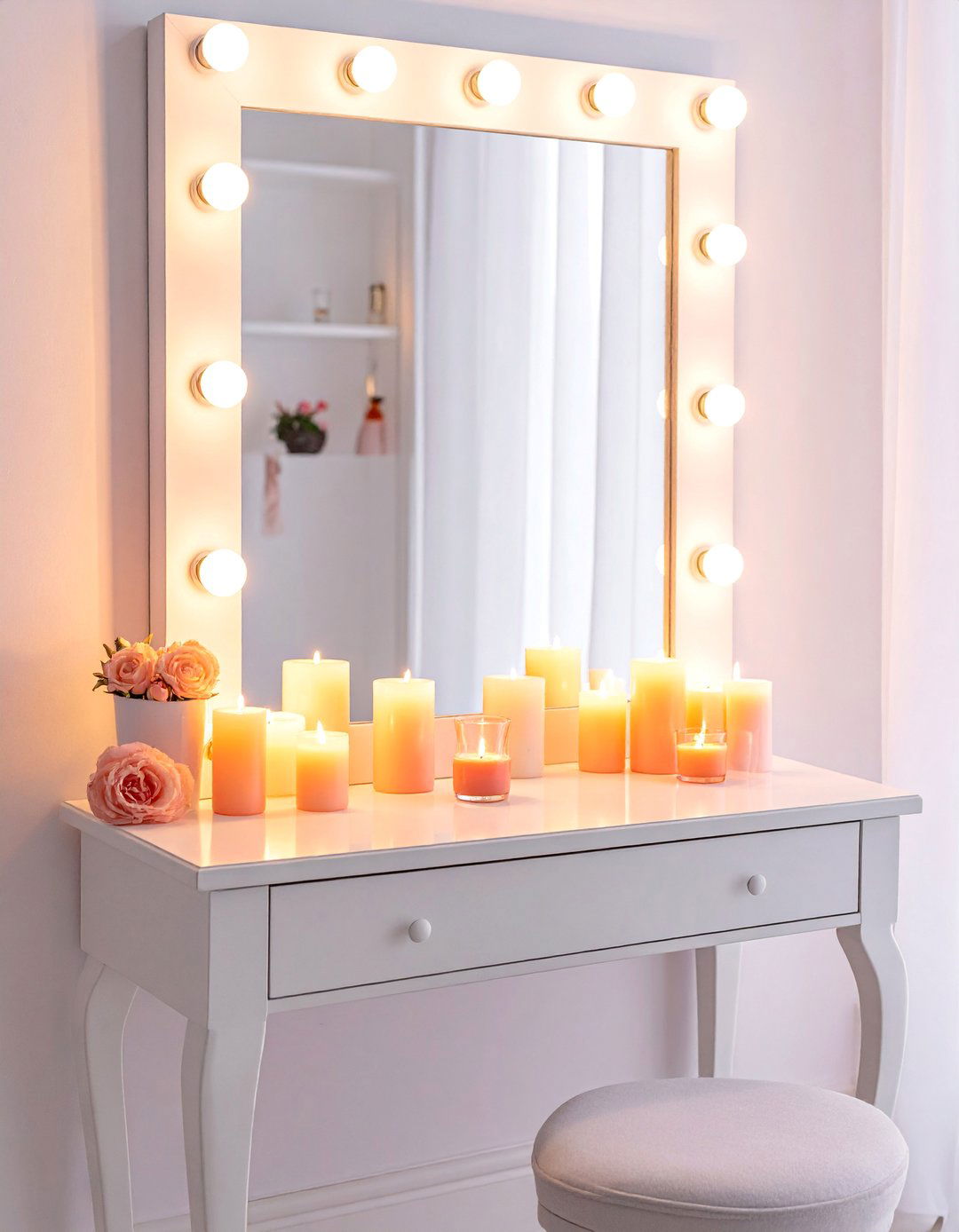 Closet and Dressing Area Luxury Lighting - 15 Decorating With Candles Ideas for a Warm and Inviting Home