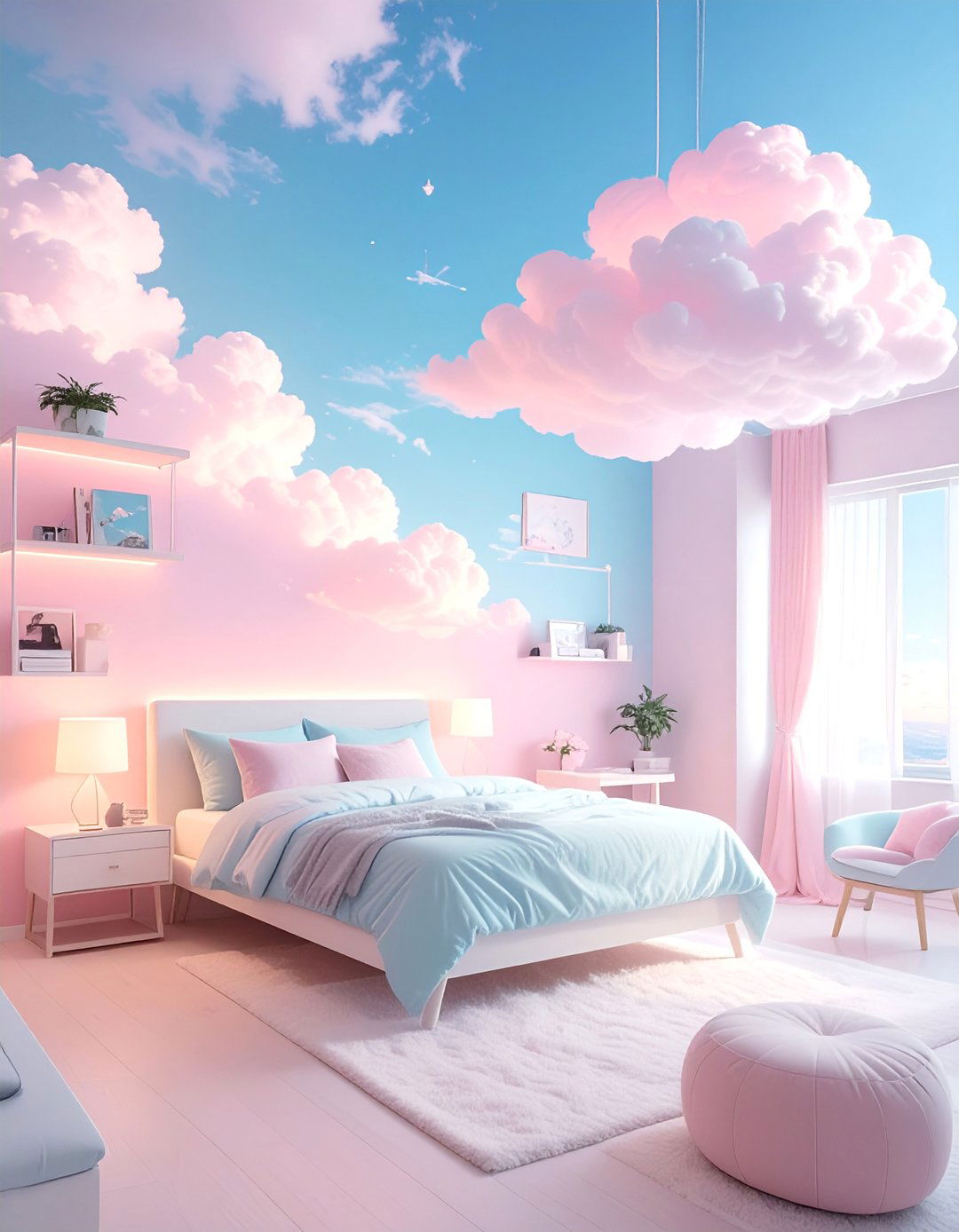 Cloud Gaming Heaven - 20 Gamer Girl Room Ideas for a Fun and Stylish Setup