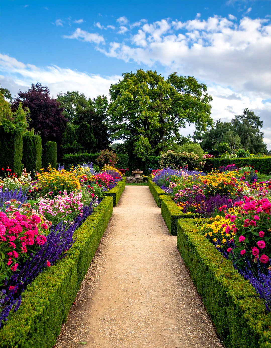 Colorful Flower Filled Parterre Garden - 25 Parterre Garden Ideas for Elegant Landscaping