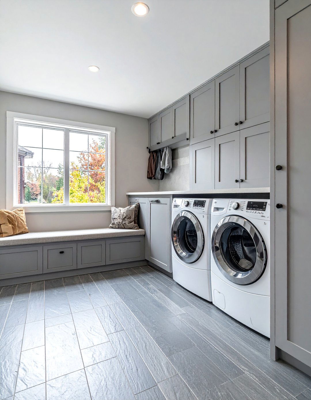 Combination Laundry Room and Mudroom - 30 Luxury Modern Laundry Room Ideas for Stylish Homes